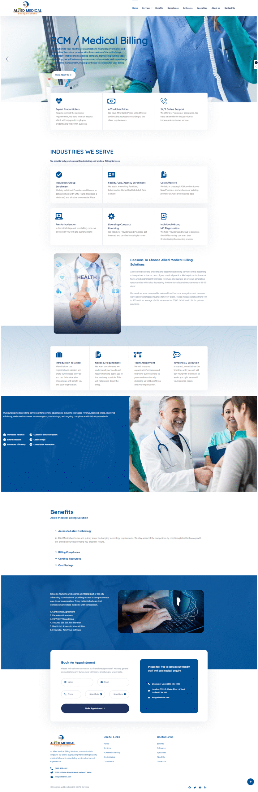 Hospital Website