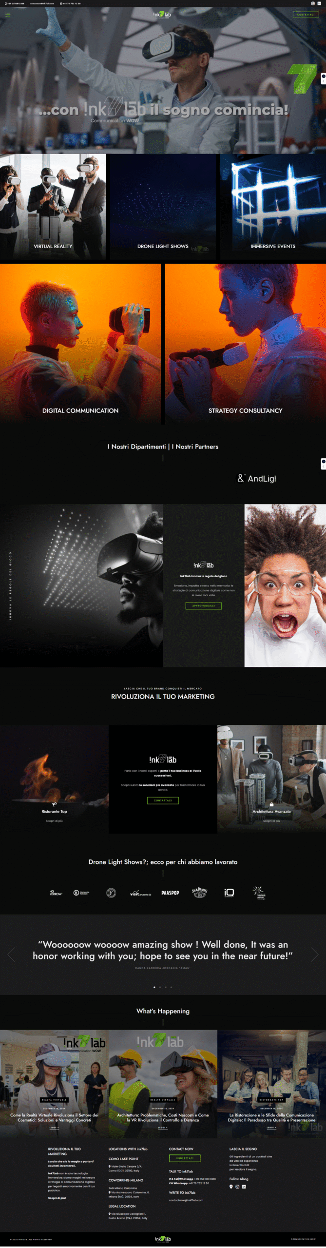 VR Technology Website